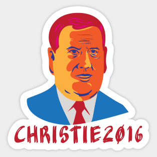 Christie 2016 President Retro Sticker